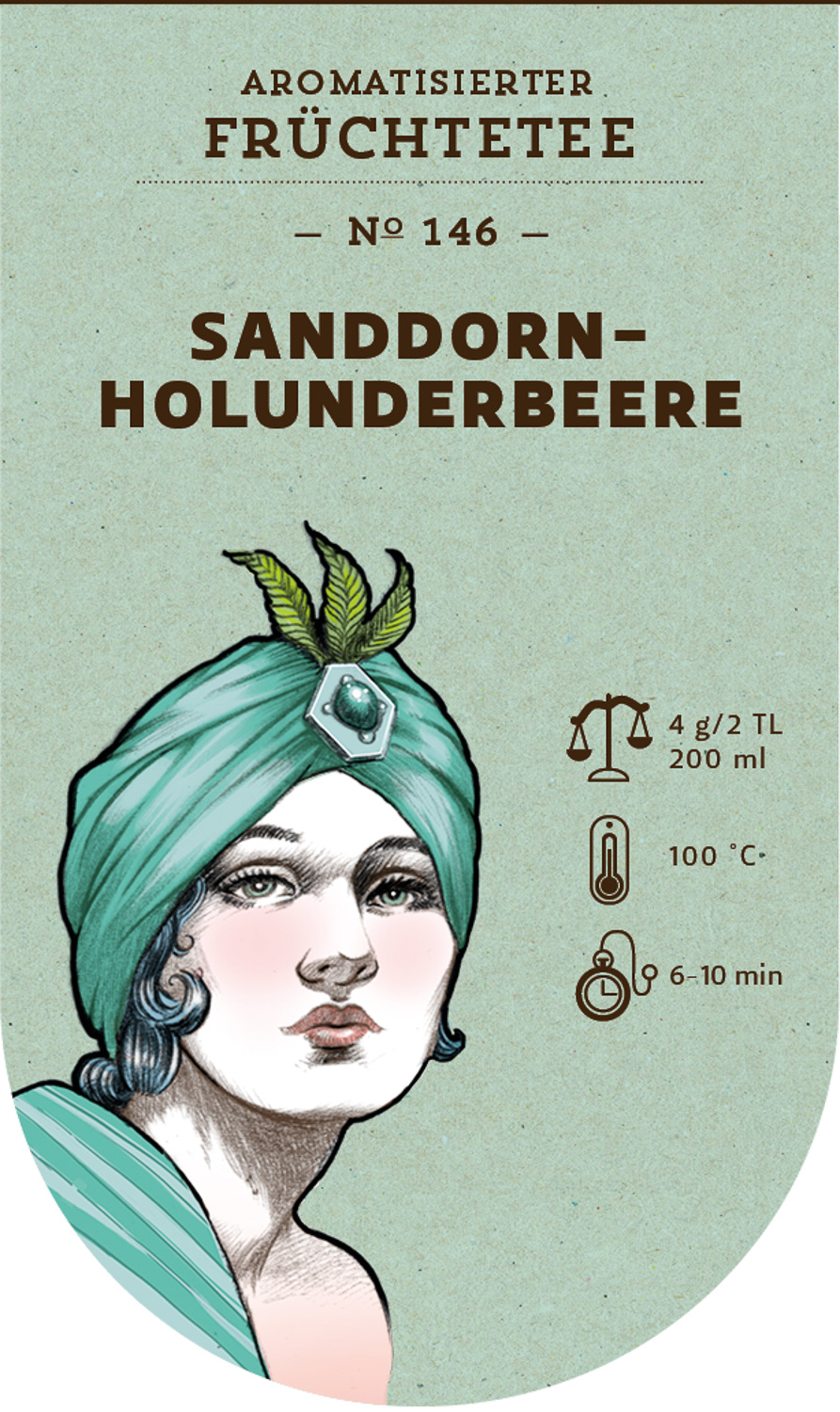 Sanddorn-Holunderbeere №146