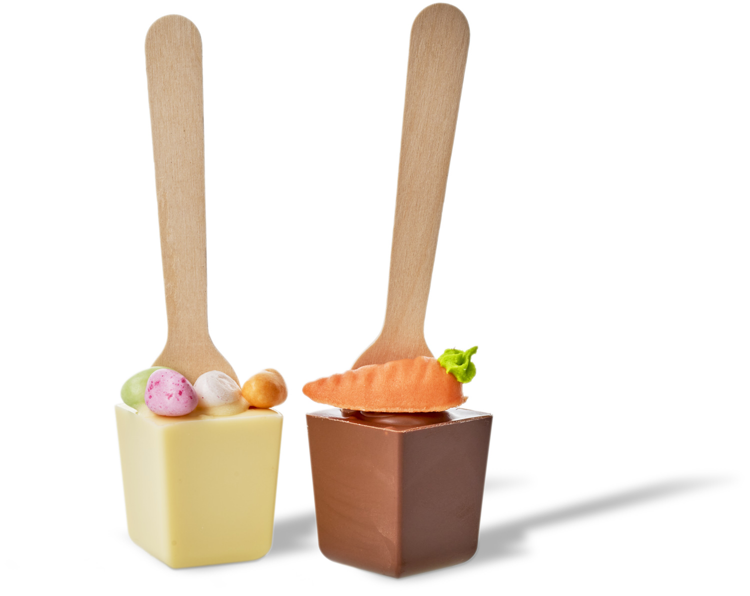 BKR - Trinkschokoladenstick Set - VM Karotte & W Ostereier (2x30g)