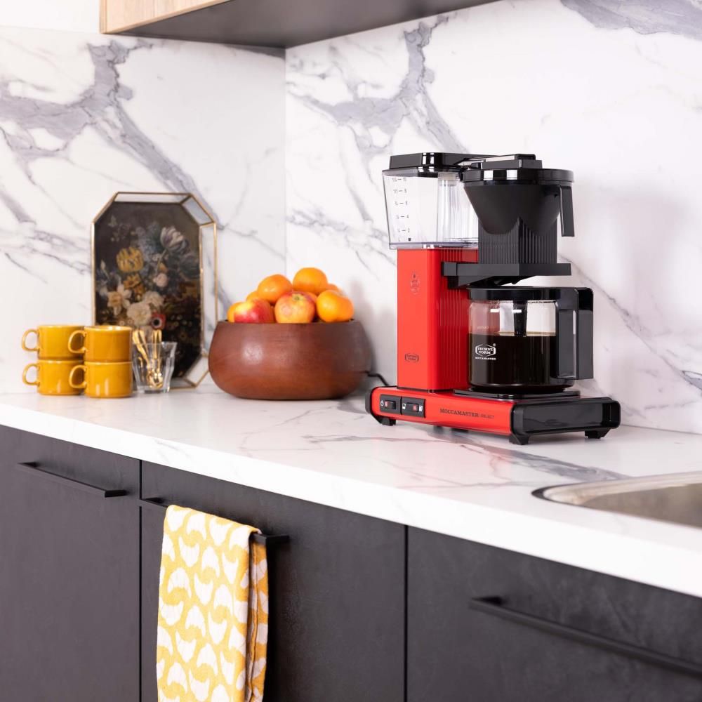 Moccamaster - Kaffeemaschine KBG Select 4-10 Tassen rot