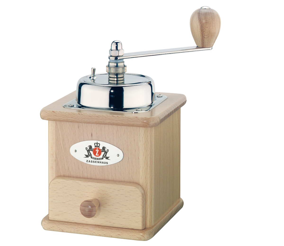 Zassenhaus - Kaffeemühle Brasilia Buche natur Zassenhaus - Kaffeemühle Brasilia Buche natur