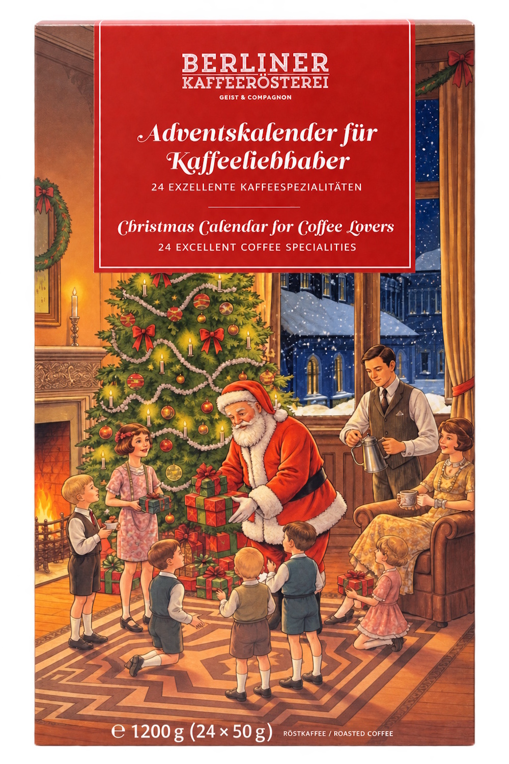 Kaffee Adventskalender (gemahlen)