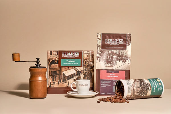 Kaffee und hochwertigen Spezialitätenkaffee der Berliner Kaffeerösterei