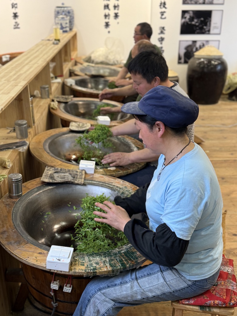 Teeanbau Tee-Ernte China Teeverarbeitung hohe Qualität Grüner Tee Schwarzer Tee Ursprung