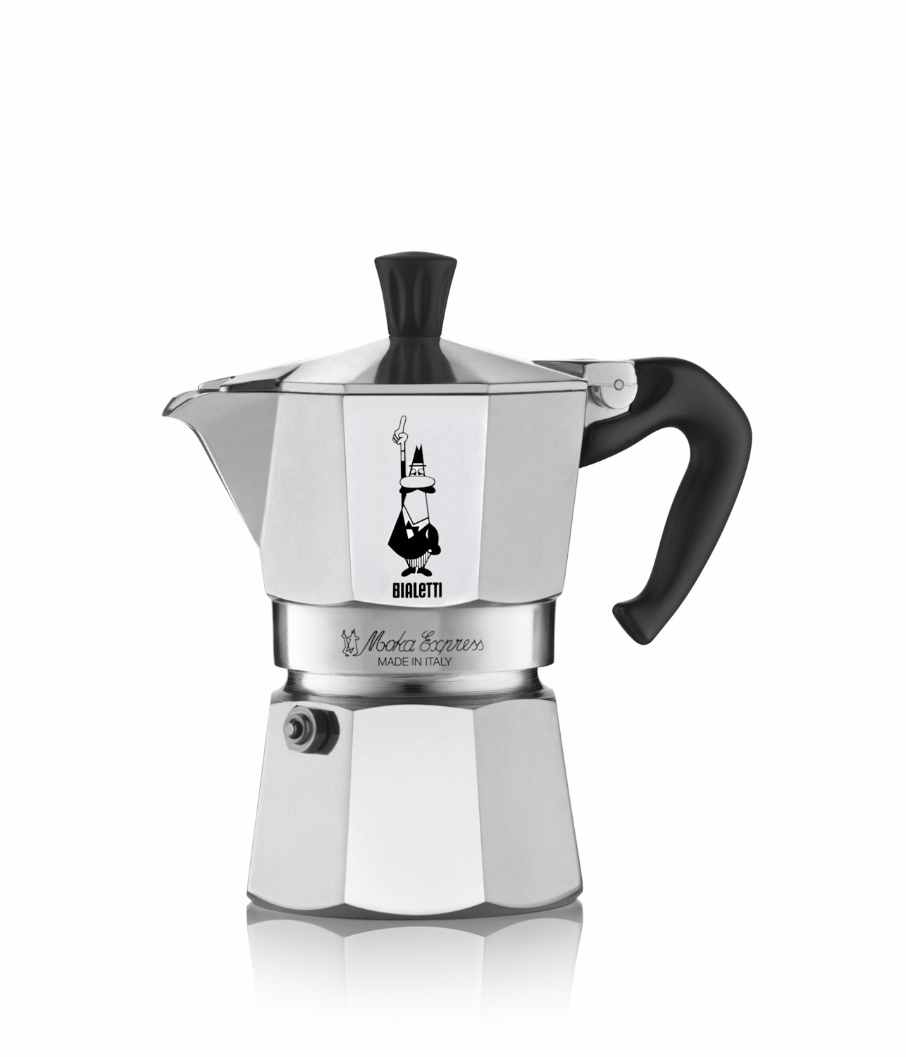 Bialetti - Moka Express Alu 2 Tassen/ 90ml Bialetti - Moka Express Alu 2 Tassen/ 90ml
