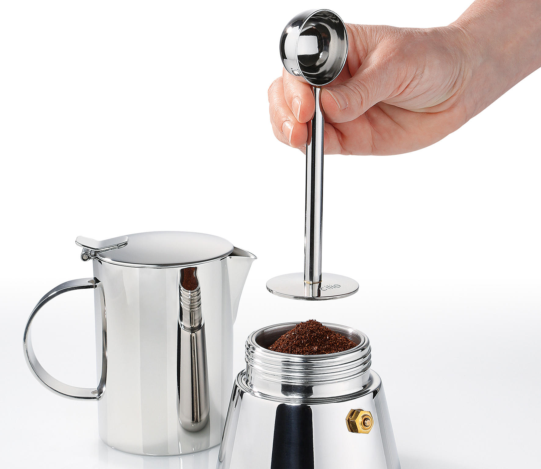 Cilio - Espressodrücker mit 5g Kaffeelot