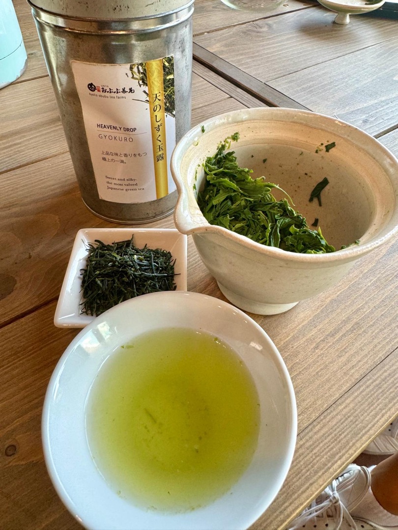 Teeanbau Tee-Ernte Japan Teequalität vor Ort