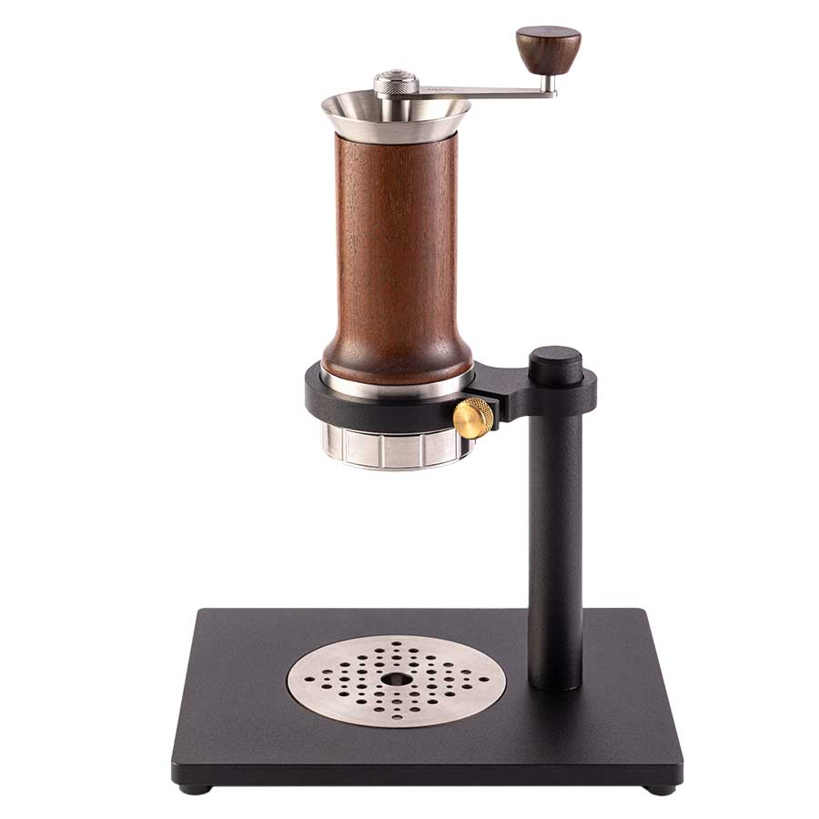 Aram - Espresso Maker + Steel Support BROWNISH