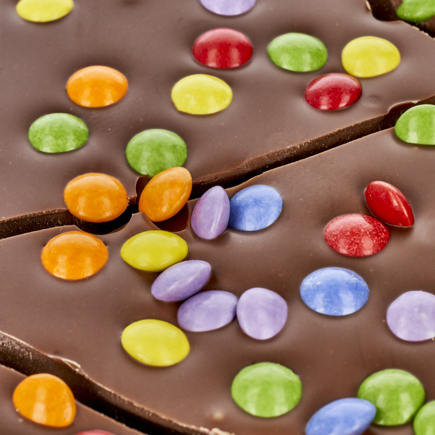 "Schokoleni" mit bunten Schokolinsen (Vollmilch) "Schokoleni" mit bunten Schokolinsen (Vollmilch)