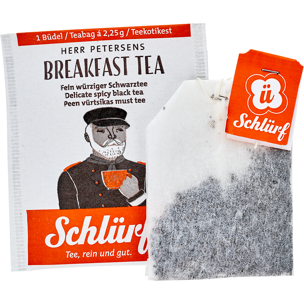 Schlürf - Büdel - Herr Petersens Breakfast Tea BIO