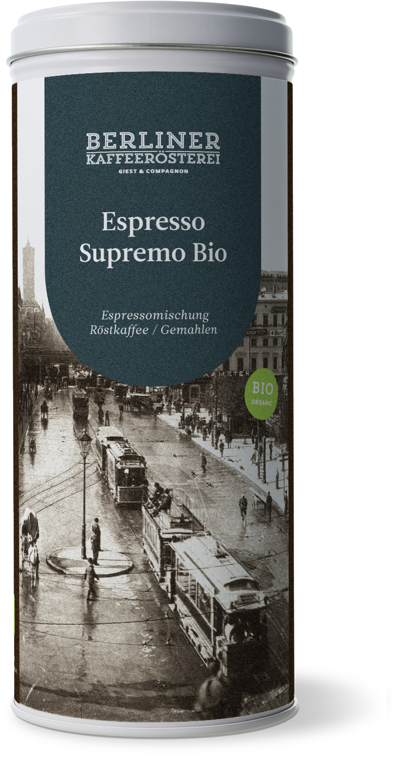 Espresso Supremo BIO (125g / gemahlen) Espresso Supremo BIO (125g / gemahlen)