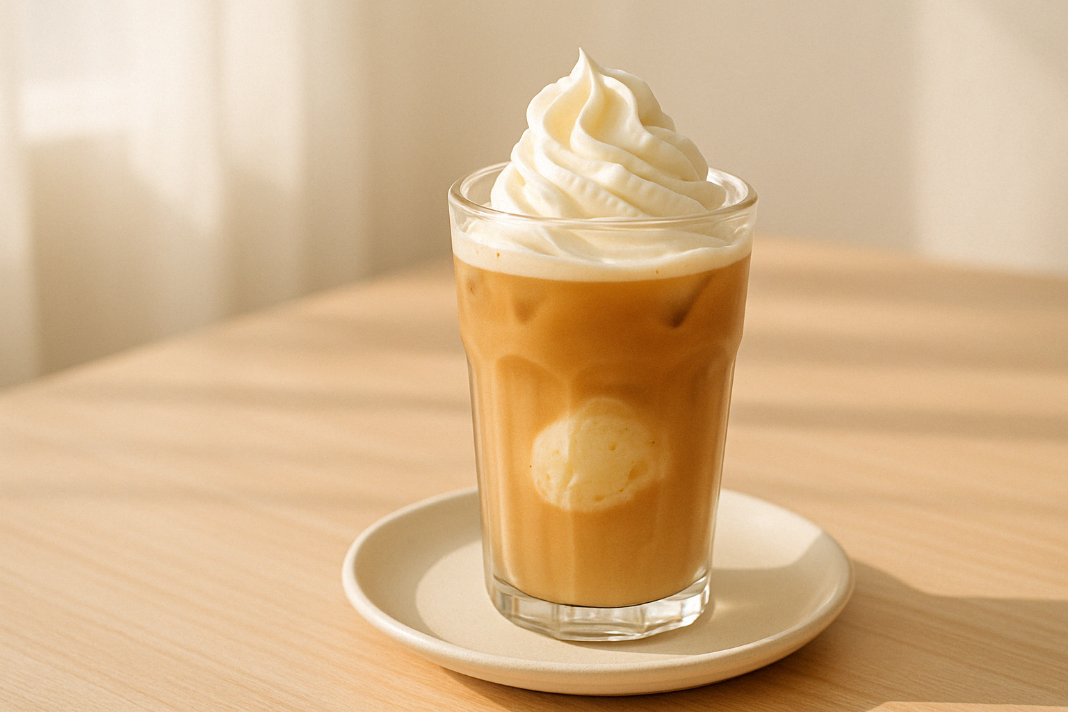 Berliner Kaffeerösterei Kaffeerezept Eiskaffee klassisch Sommer mit Vanilleeis
