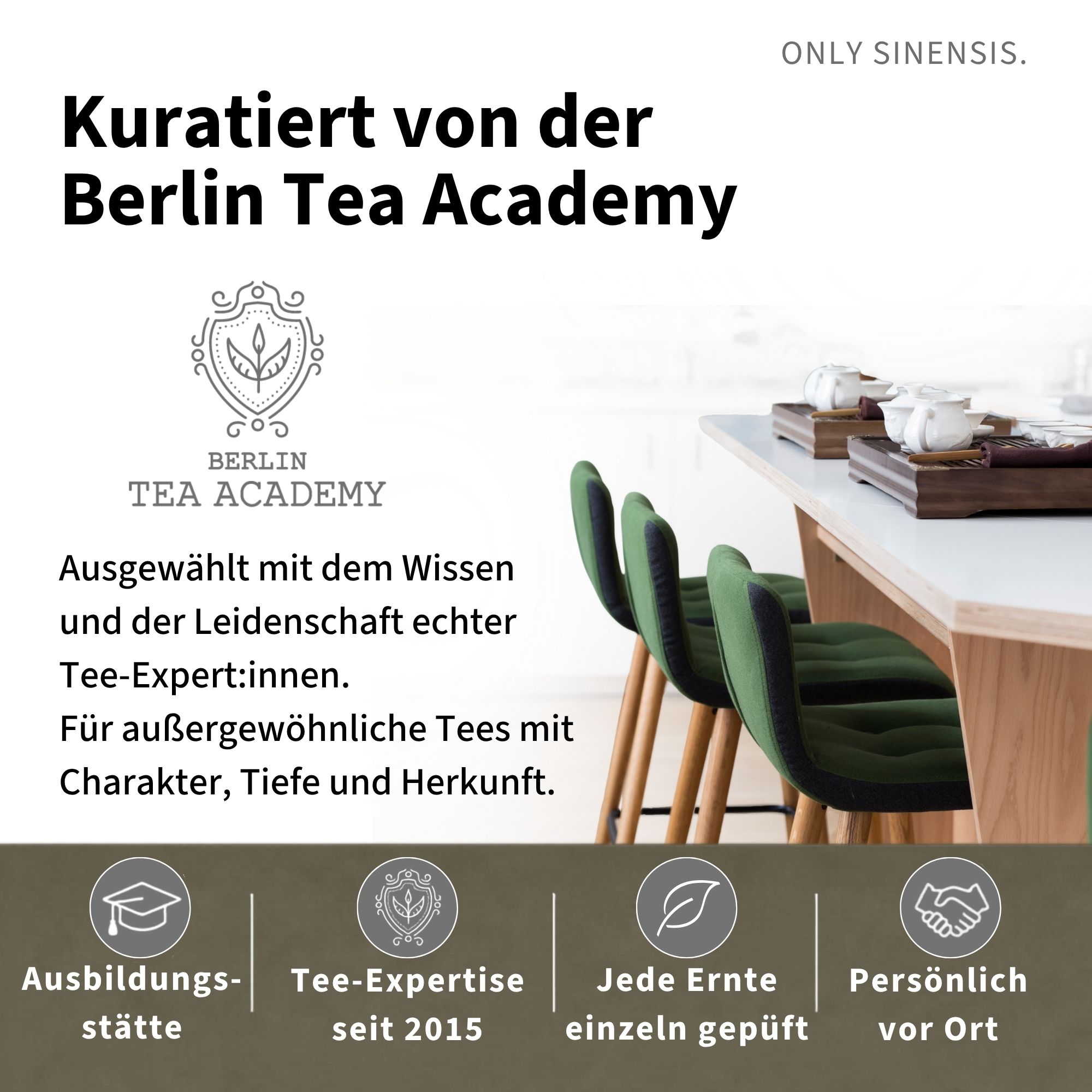 Weißer Tee Buddhist Tea - Berlin Tea Academy Only Sinensis