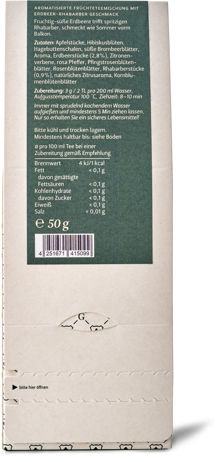 Erdbeer Rhabarber Bowle №066 Erdbeer Rhabarber Bowle №066