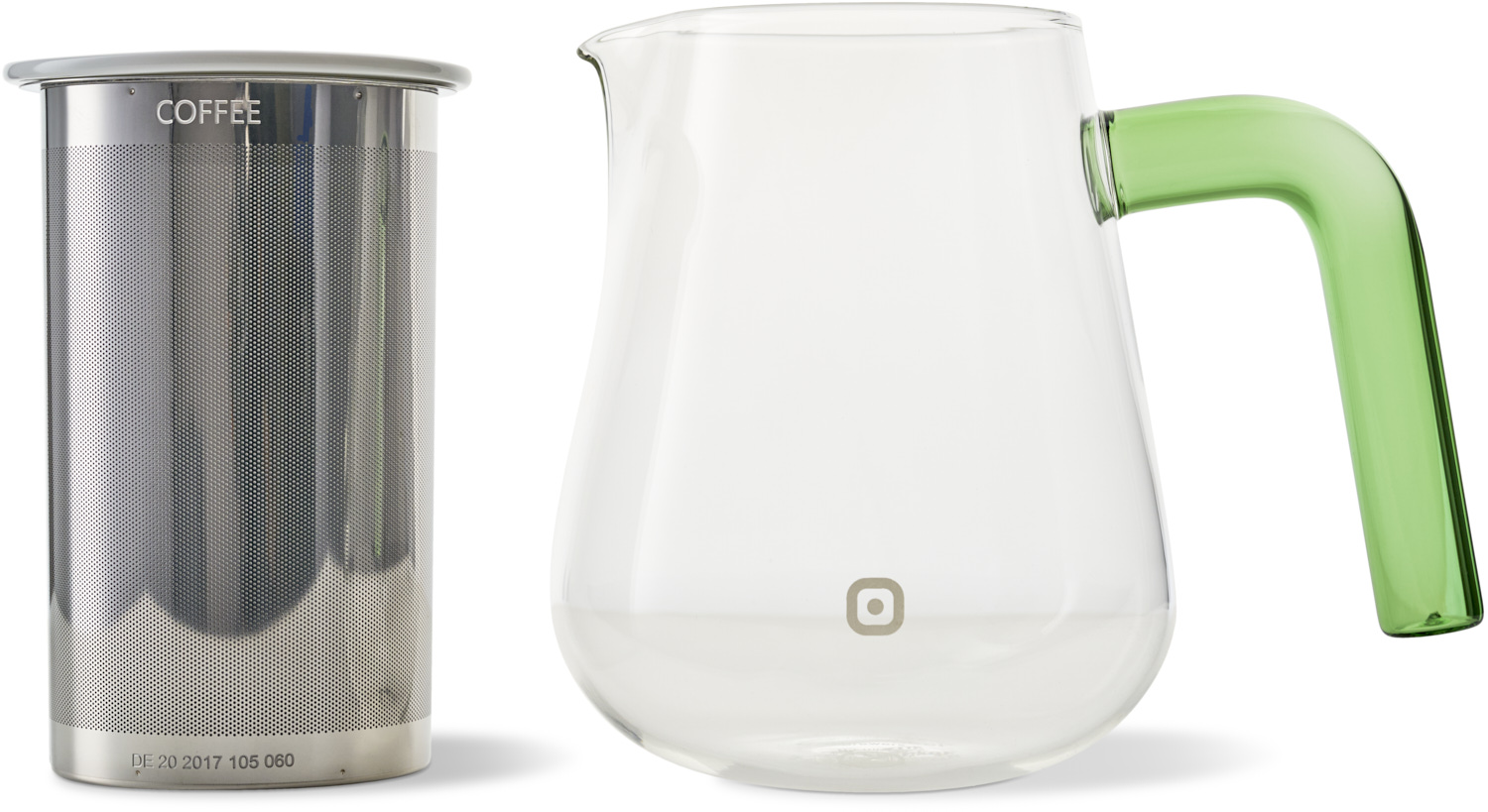 Carl Henkel - Kaffeebereiter Arca X-tract 0,8 l - grüner Griff Carl Henkel - Kaffeebereiter Arca X-tract 0,8 l - grüner Griff