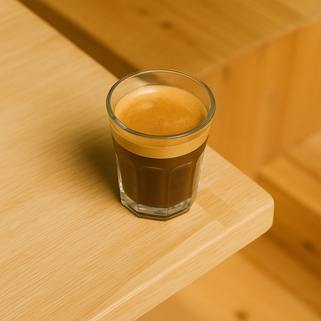 Americano im Glas