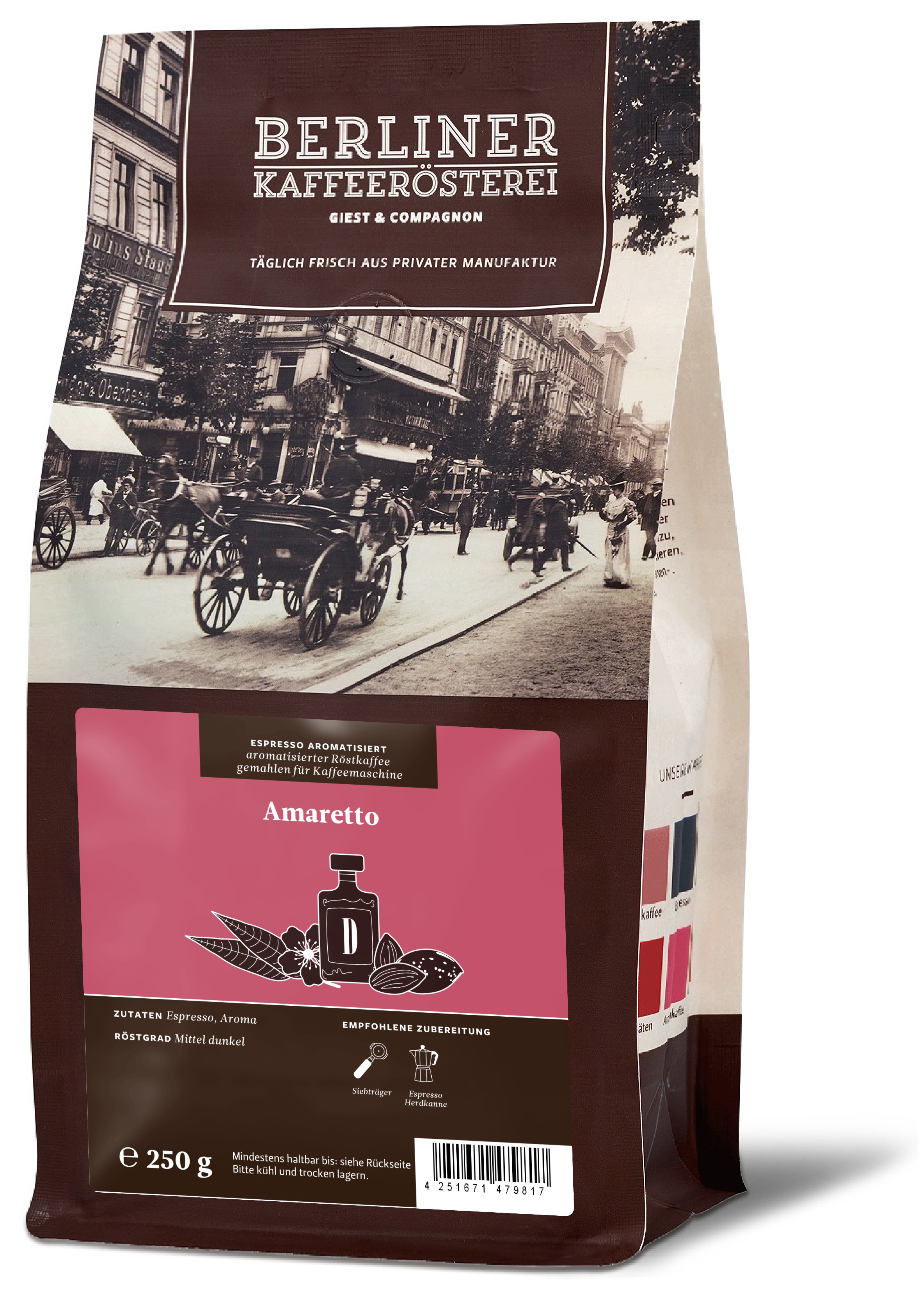 aromatisierter Espresso Amaretto