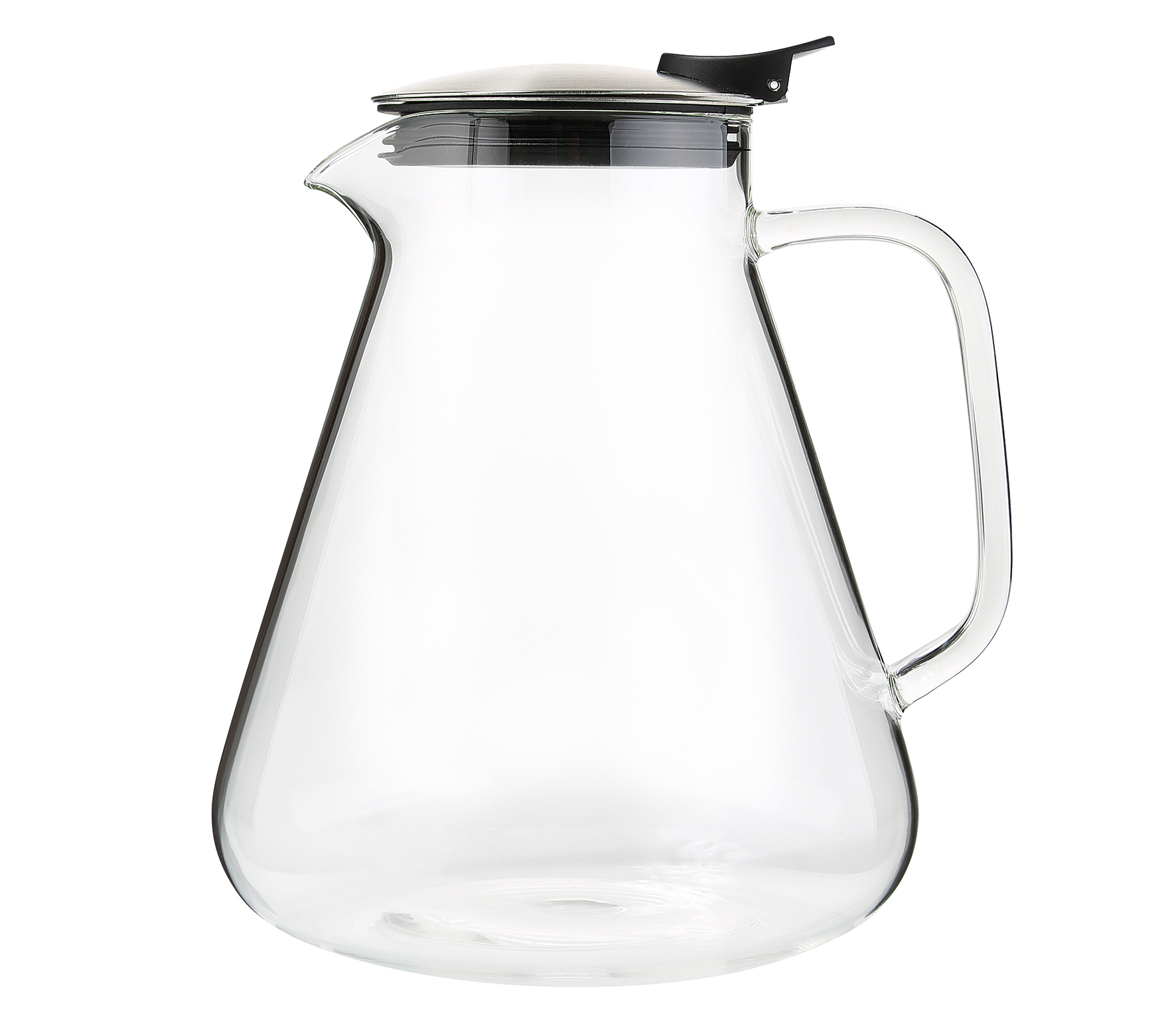 Cilio - Aufgusskanne GIULIETTA 1,5l aus Glas mit Edelstahlsieb auch für Cold Brew Cilio - Aufgusskanne GIULIETTA 1,5l aus Glas mit Edelstahlsieb auch für Cold Brew