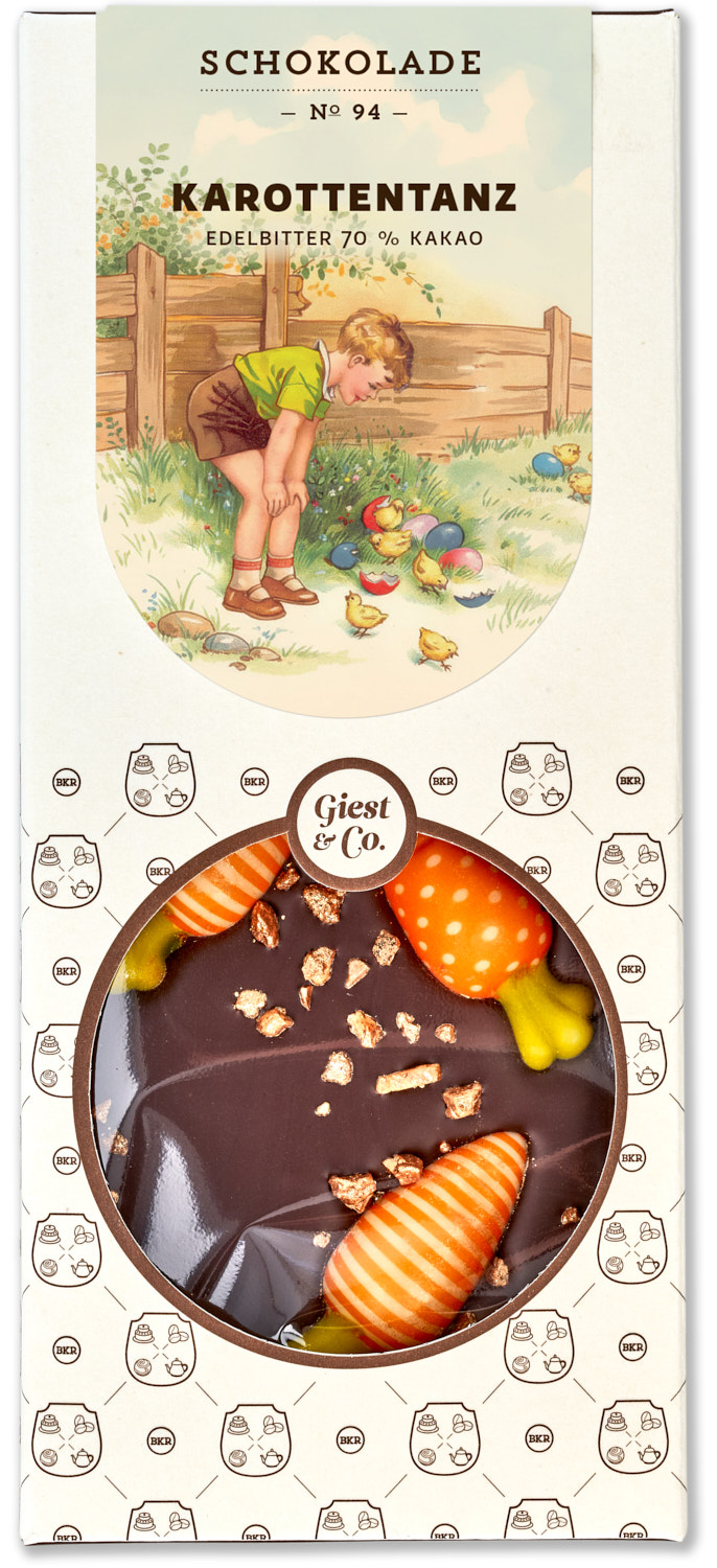 Tafel - Karottentanz - Zartbitter - Nr. 94