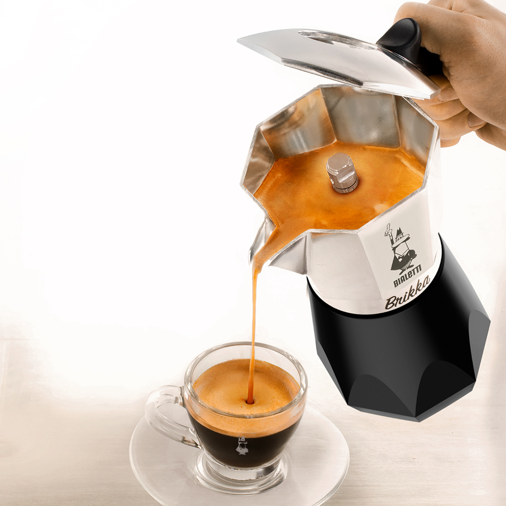 Bialetti - Brikka Elite 4 Ts Herdkännchen