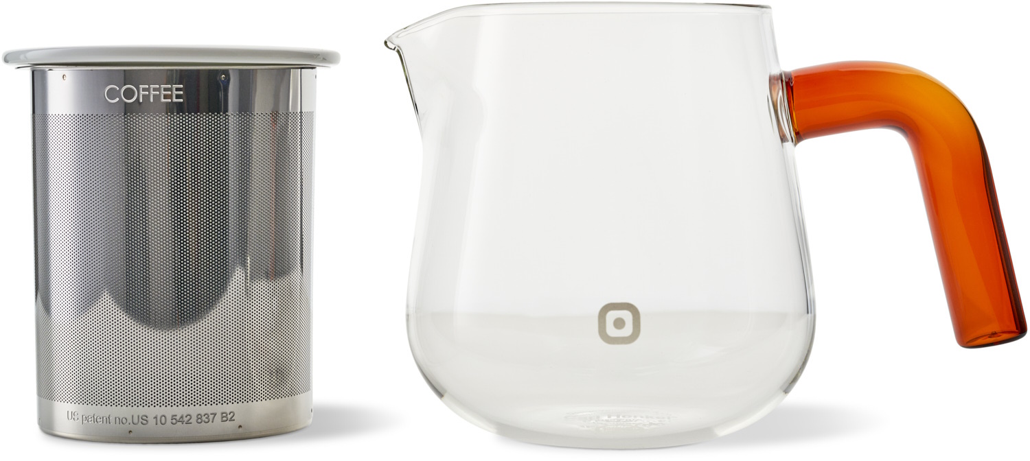 Carl Henkel - Kaffeebereiter Arca X-tract 0,5 l - bernsteinfarbener Griff Carl Henkel - Kaffeebereiter Arca X-tract 0,5 l - bernsteinfarbener Griff