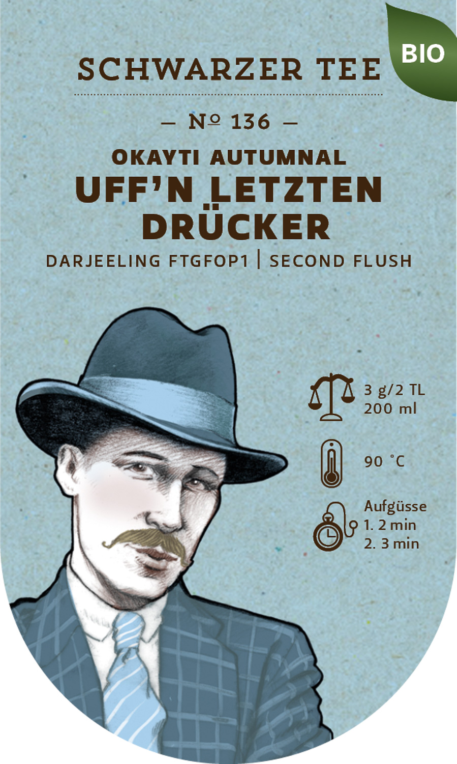 Uff'n letzten Drücker BIO №136