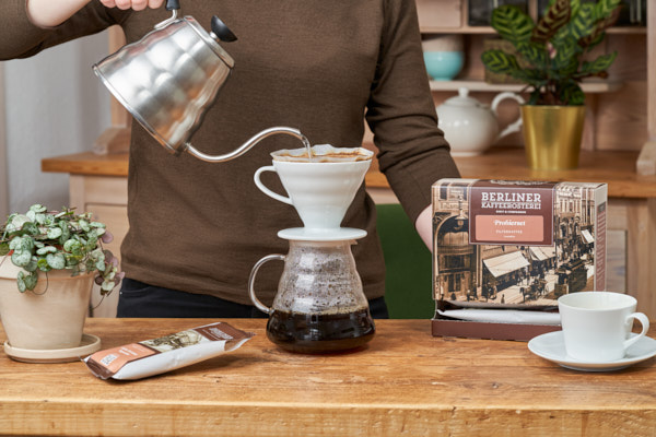 Kaffeezubehör entdecken - Hintergrund