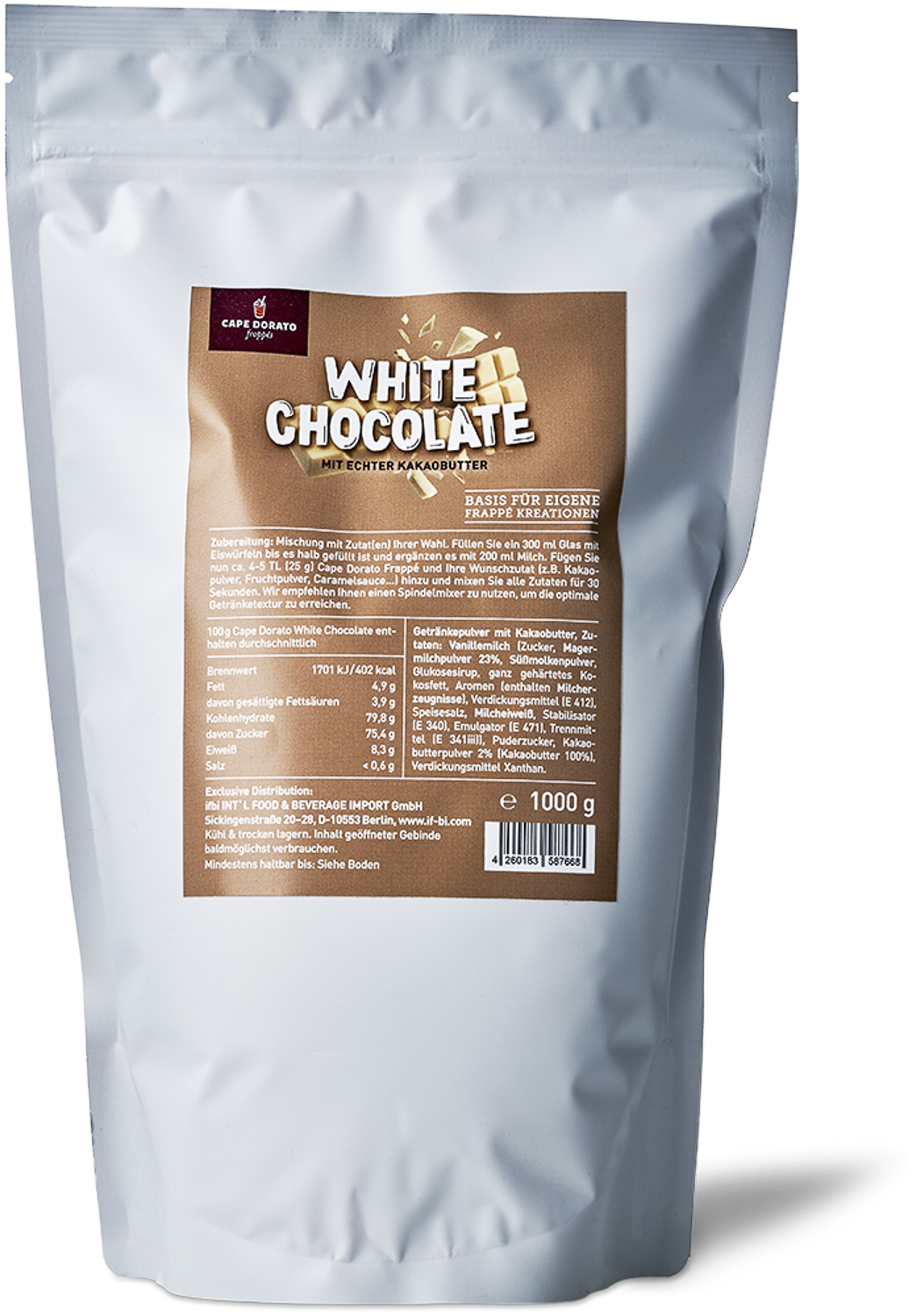 Cape Dorato - Frappé White Chocolate