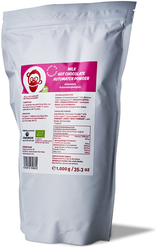 Blömboom - Milk Hot Chocolate Automaten Powder BIO Blömboom - Milk Hot Chocolate Automaten Powder BIO