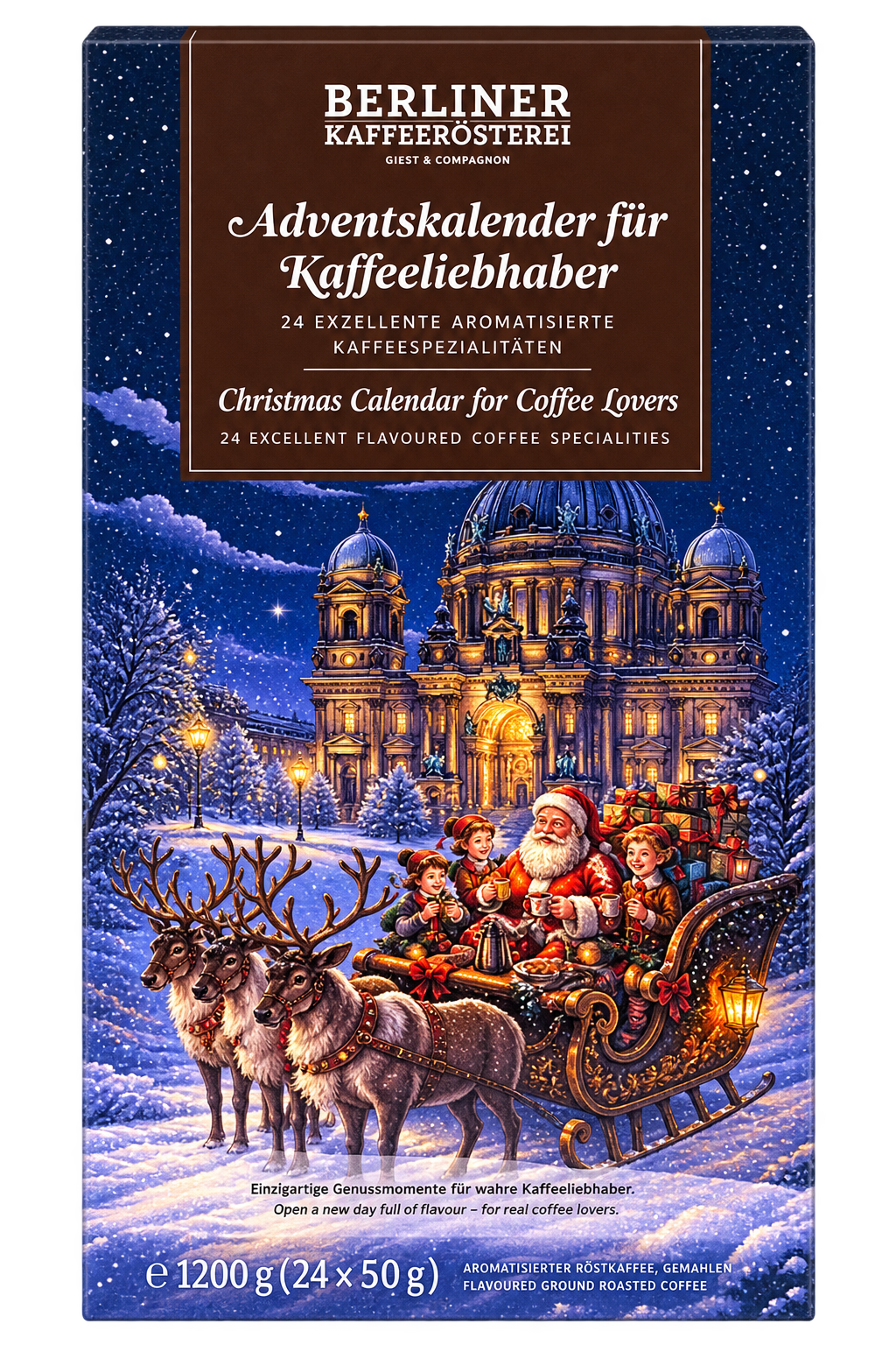 Aromakaffee Adventskalender (gemahlen)
