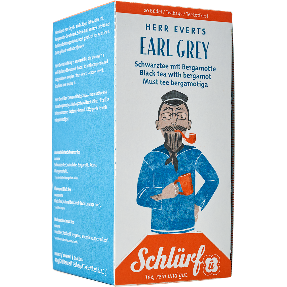 Schlürf - Büdel - Herr Everts Earl Grey BIO
