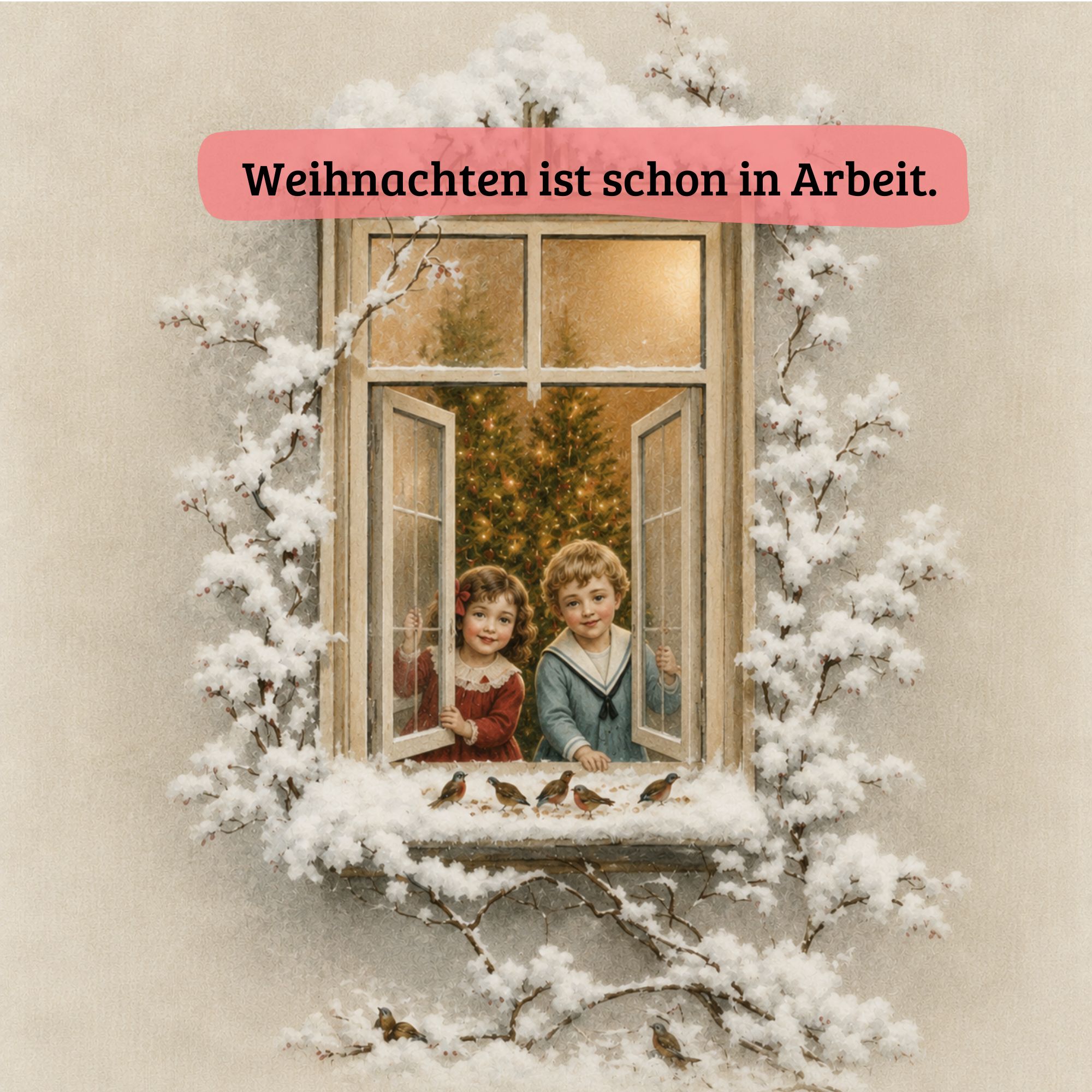 Santas Schokoladentrunk weihnachtliche Trinkschokolade