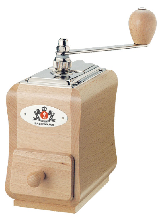 Zassenhaus - Kaffeemühle Santiago Buche natur Zassenhaus - Kaffeemühle Santiago Buche natur