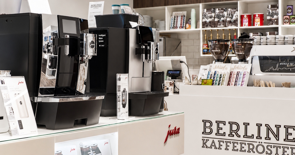 Gewerbe B2B Shop Berliner Kaffeerösterei Coffee Shop Gastronomie