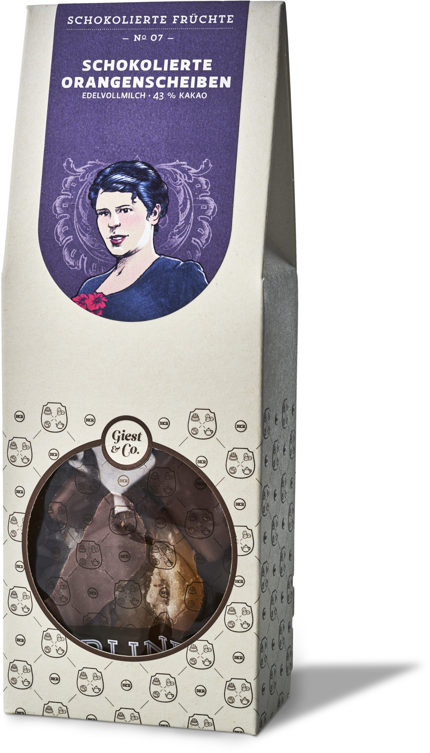 Früchte - Orangenscheiben in Vollmilch - Nr. 07 Früchte - Orangenscheiben in Vollmilch - Nr. 07