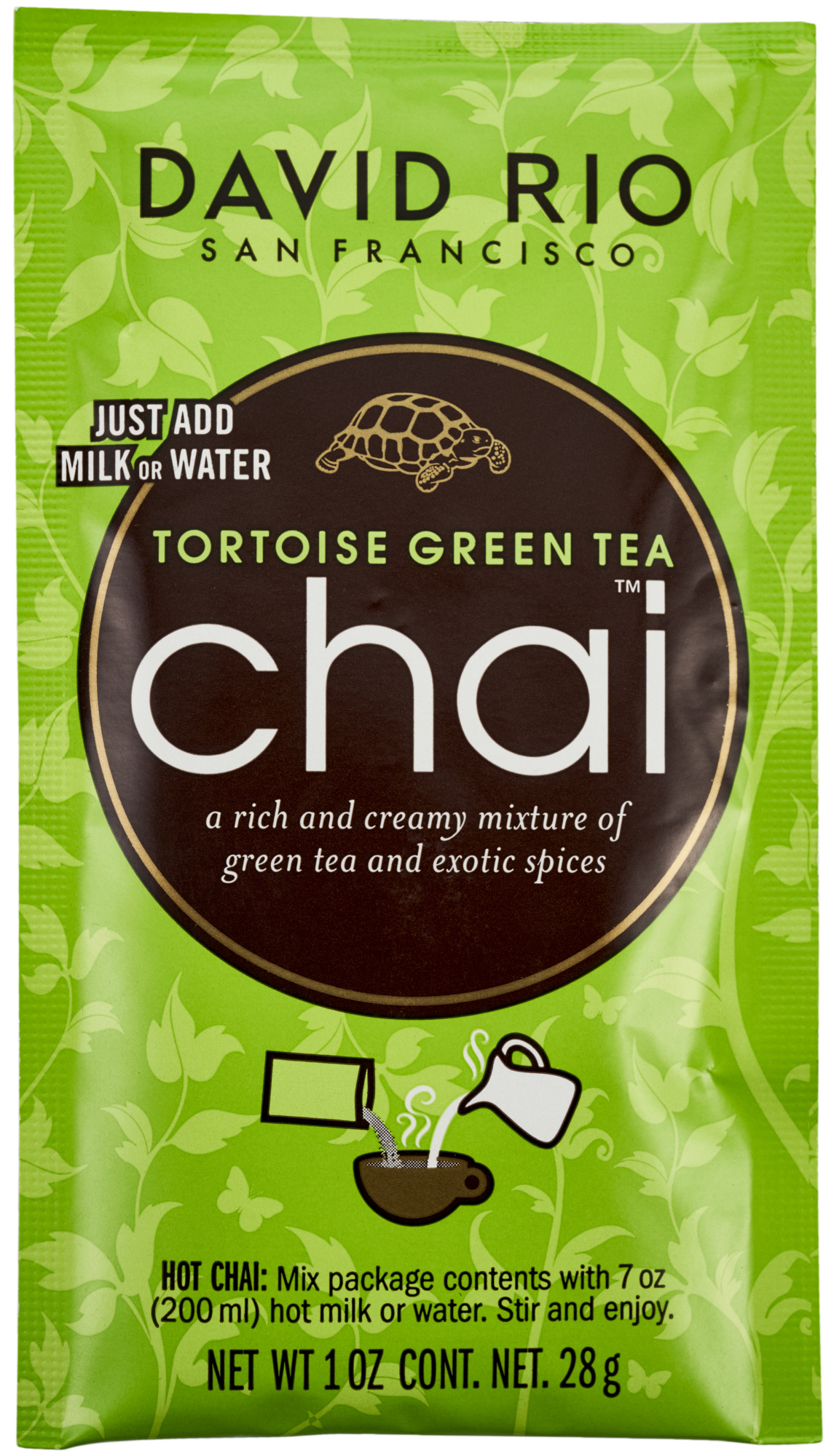 David Rio - Tortoise Green Chai - Tüte (28 g)