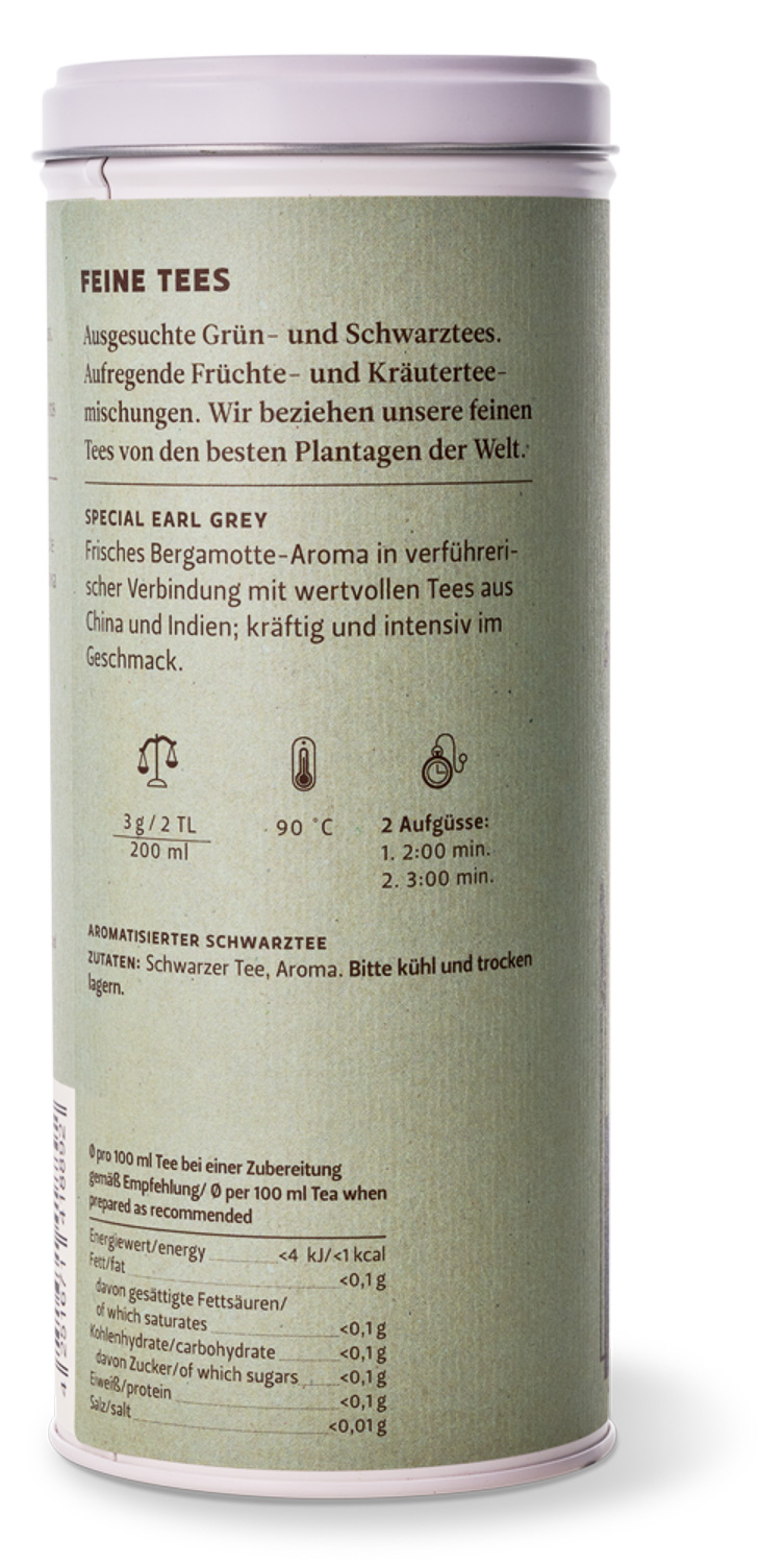 Special Earl Grey BIO № 015 Special Earl Grey BIO № 015