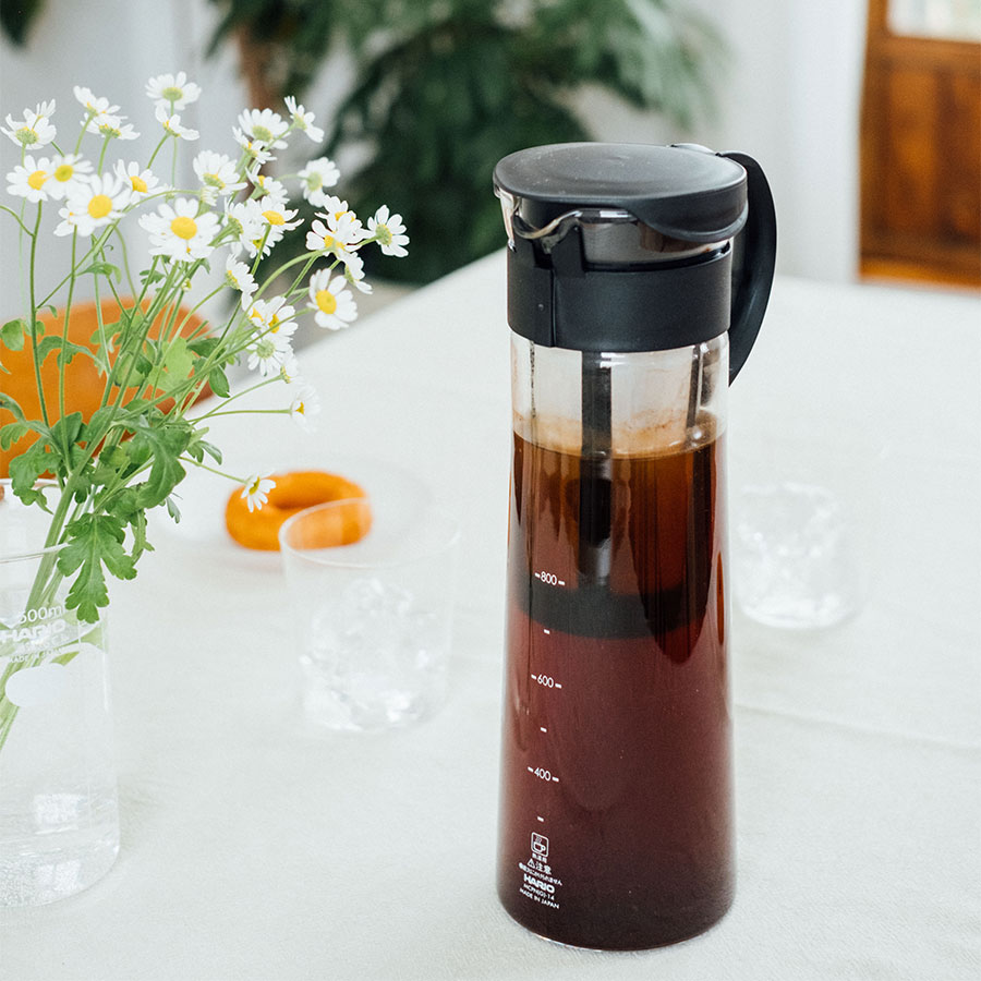 Hario - Cold Brew Zubereiter "Mizudashi" Mini 600 ml, schwarz