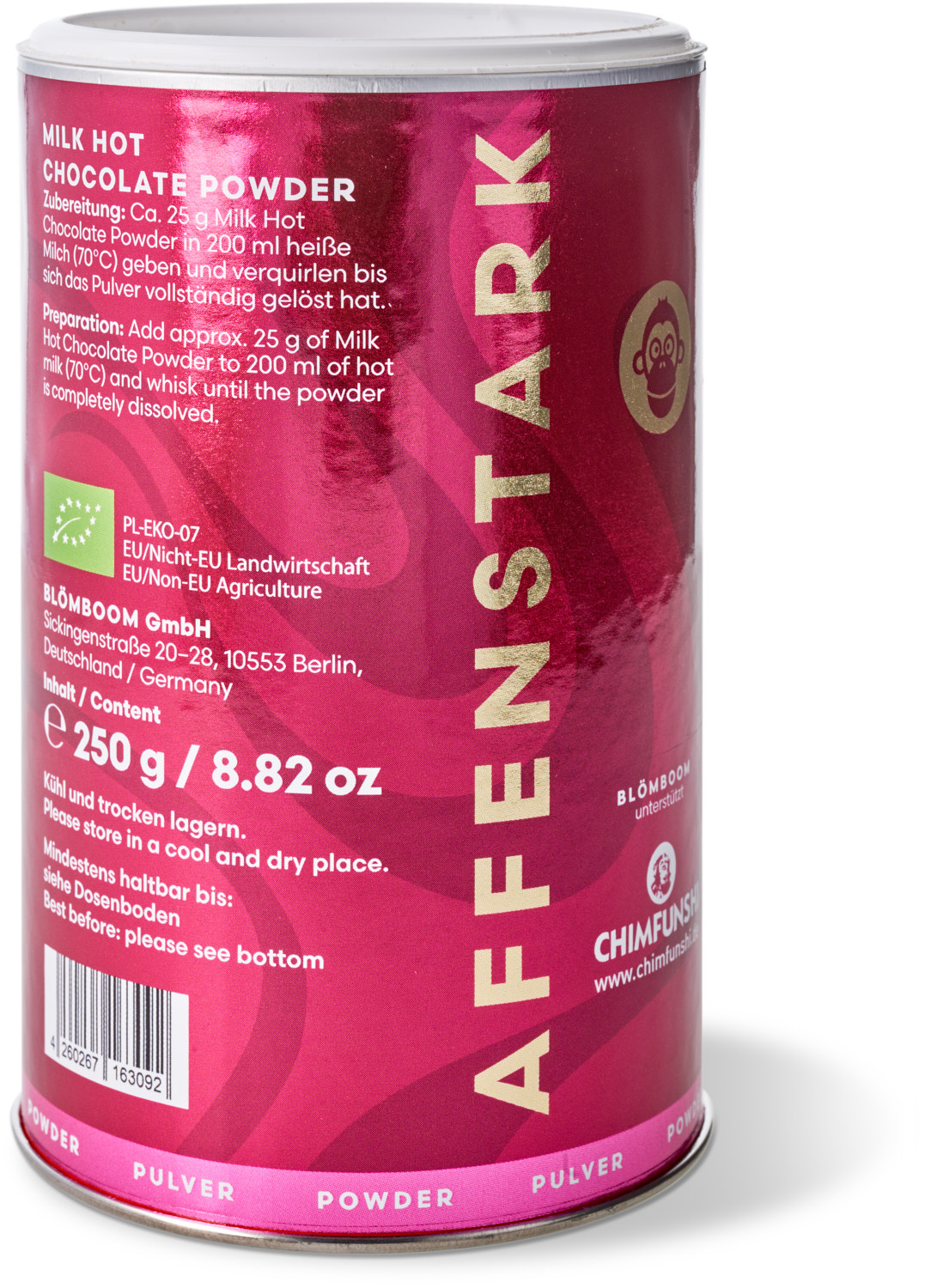 Blömboom - Milk Hot Chocolate Powder BIO