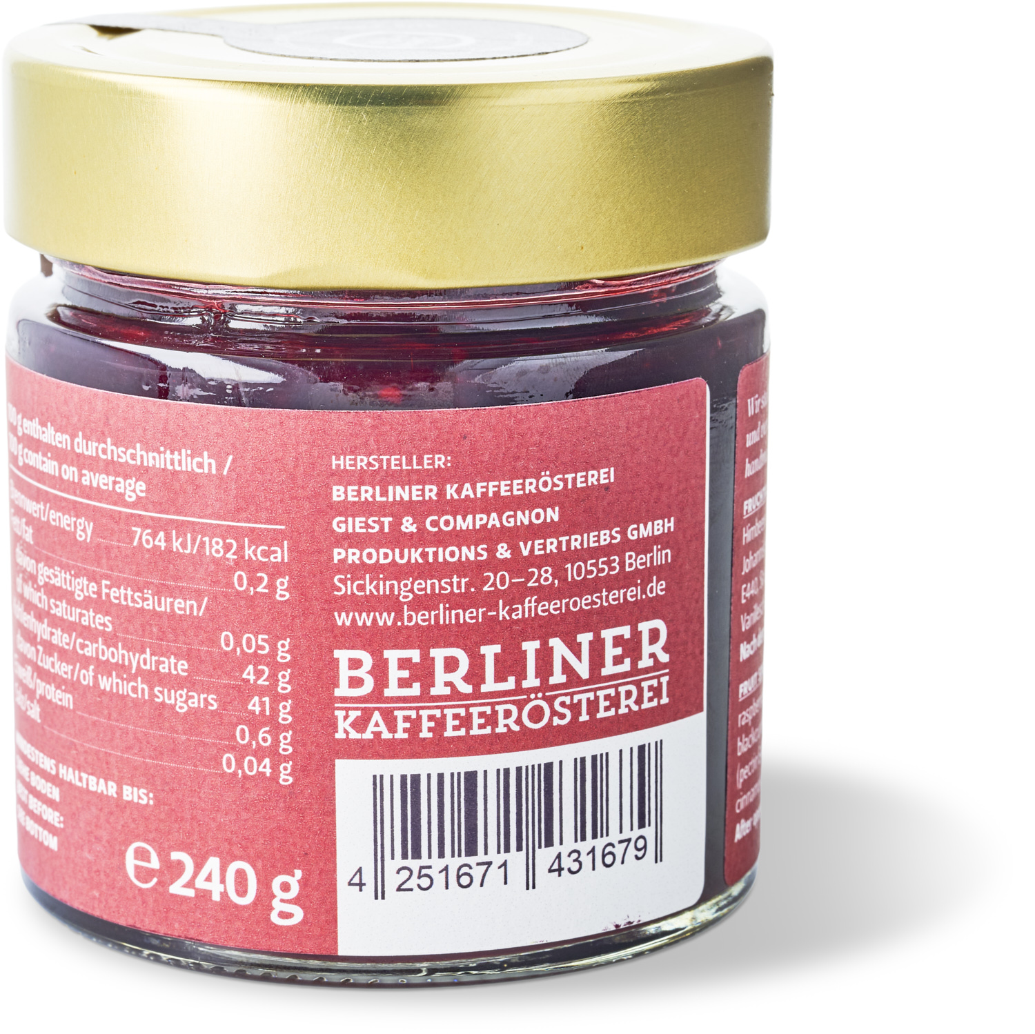 Aufstrich - Berliner Rote Grütze - Nr. 31 Aufstrich - Berliner Rote Grütze - Nr. 31