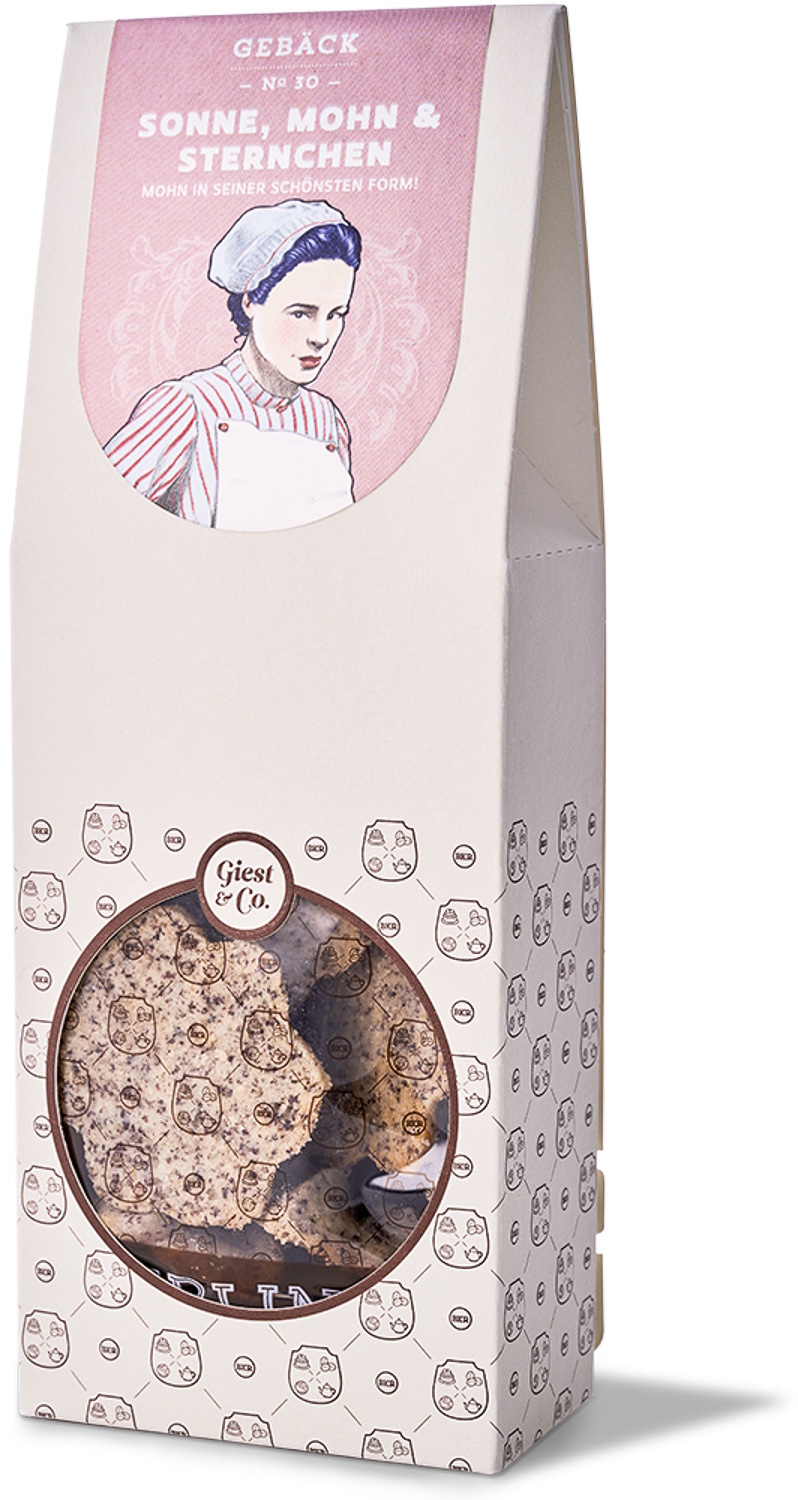 Gebäck - Sonne, Mohn & Sternchen - Nr. 30 Gebäck - Sonne, Mohn & Sternchen - Nr. 30