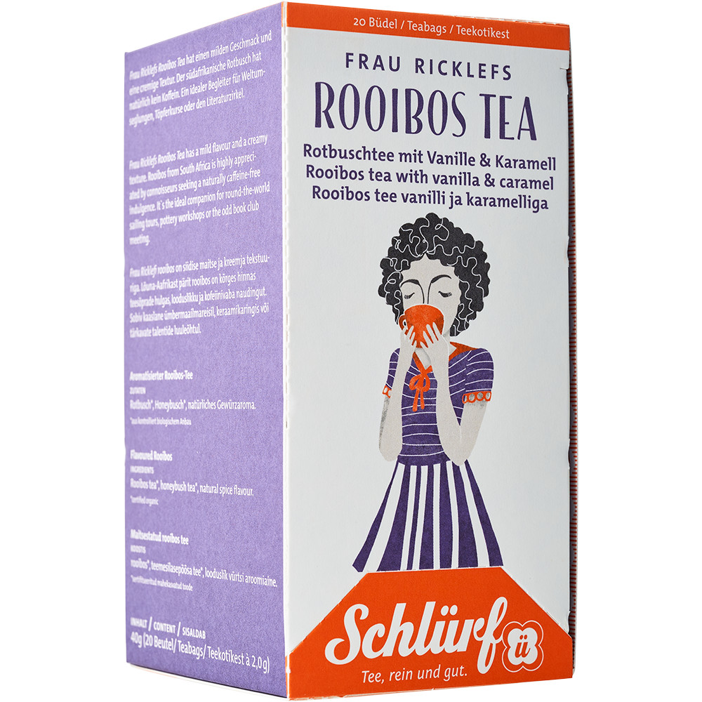 Schlürf - Büdel - Frau Ricklefs Rooibos Tea BIO