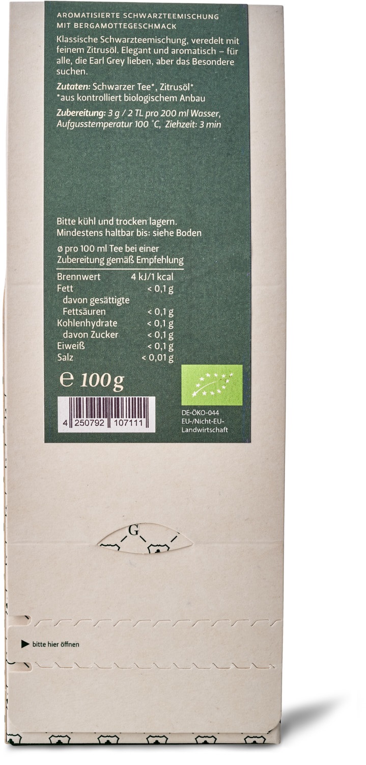 Special Earl Grey BIO №015 Special Earl Grey BIO №015