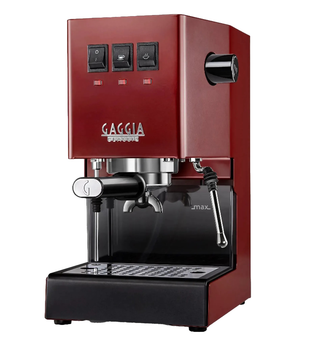 Gaggia - Classic Evo Pro E24 Rot Siebträger Espressomaschine 58mm