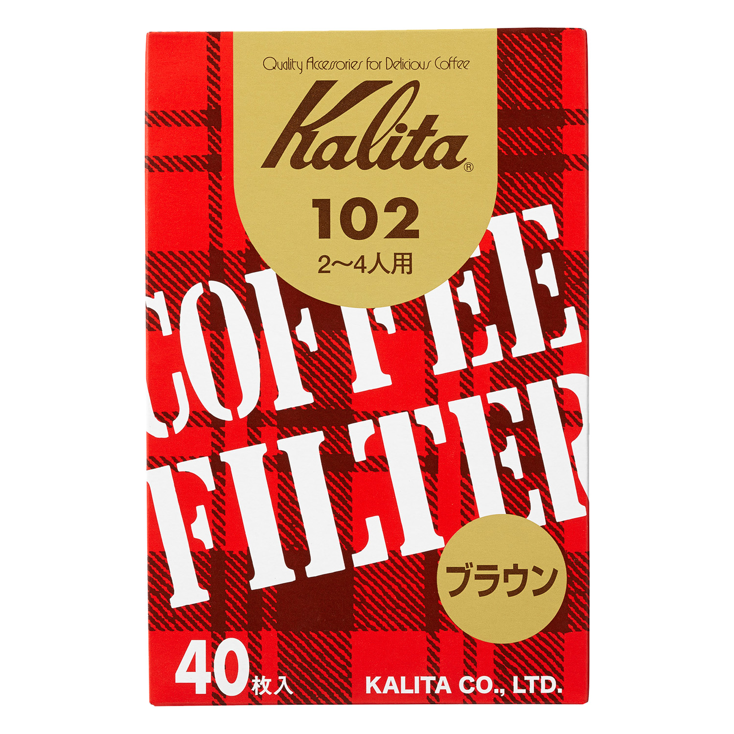 Kalita - 102 Filterpapier braun