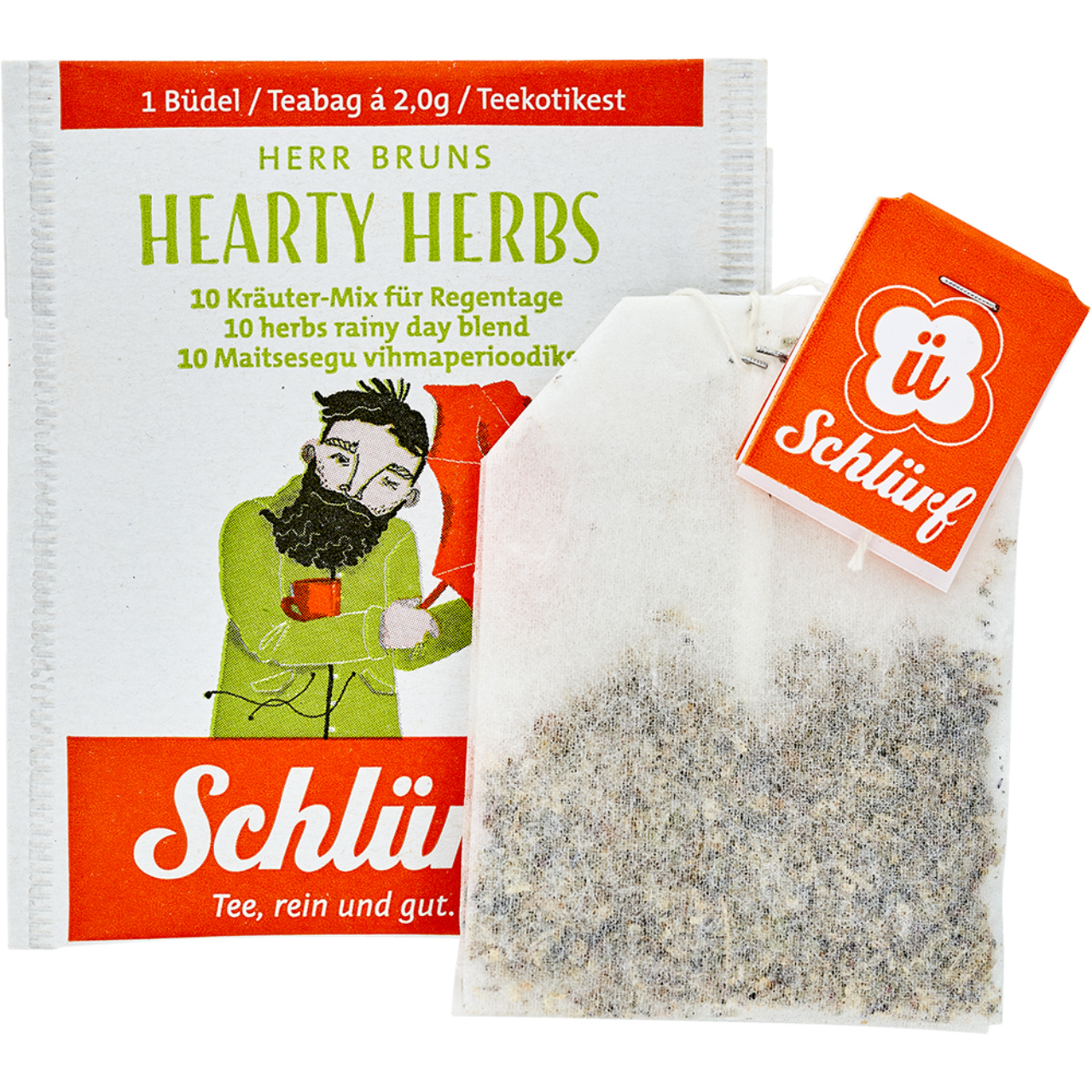Schlürf - Büdel - Herr Bruns Hearty Herbs BIO