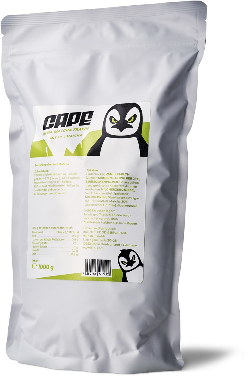 Cape Dorato - Frappé - Mega Matcha (1.000 g) Cape Dorato - Frappé - Mega Matcha (1.000 g)