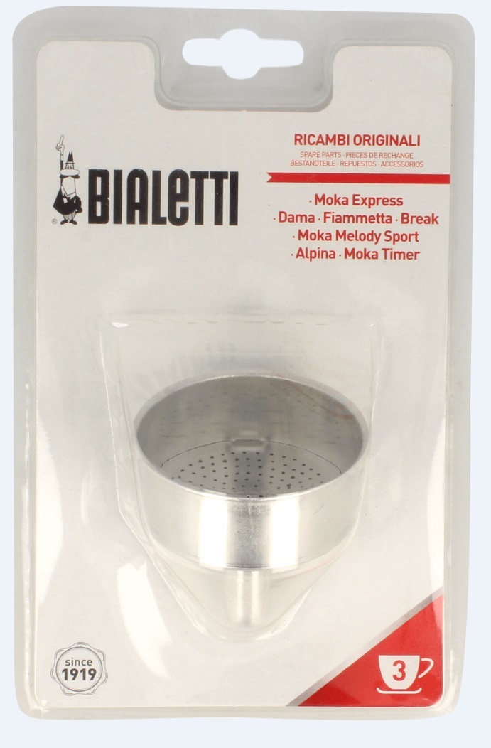 Bialetti - Ersatz-Kaffeetrichter 3 Tassen Bialetti - Ersatz-Kaffeetrichter 3 Tassen