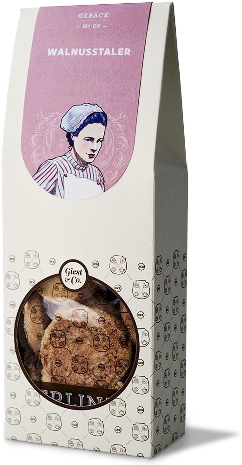 Gebäck - Walnusstaler - Nr. 09 Gebäck - Walnusstaler - Nr. 09