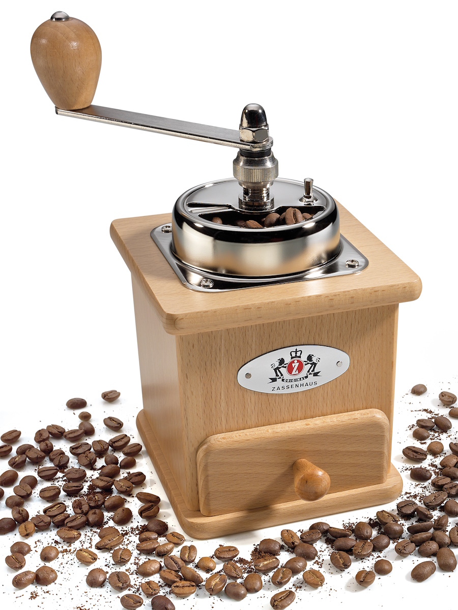 Zassenhaus - Kaffeemühle Brasilia Buche natur Zassenhaus - Kaffeemühle Brasilia Buche natur