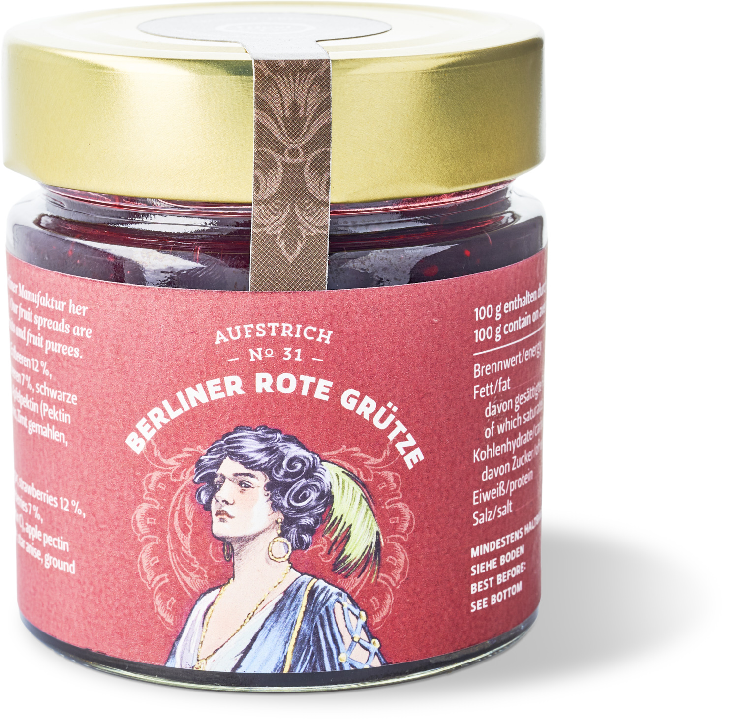 Aufstrich - Berliner Rote Grütze - Nr. 31 Aufstrich - Berliner Rote Grütze - Nr. 31